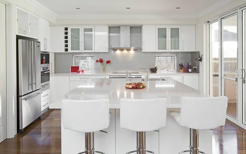 White kitchen cabinets Acton MA